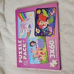 Puzzle Pack 3X60 Pieces